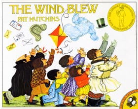 the wind blew march preschool literature book