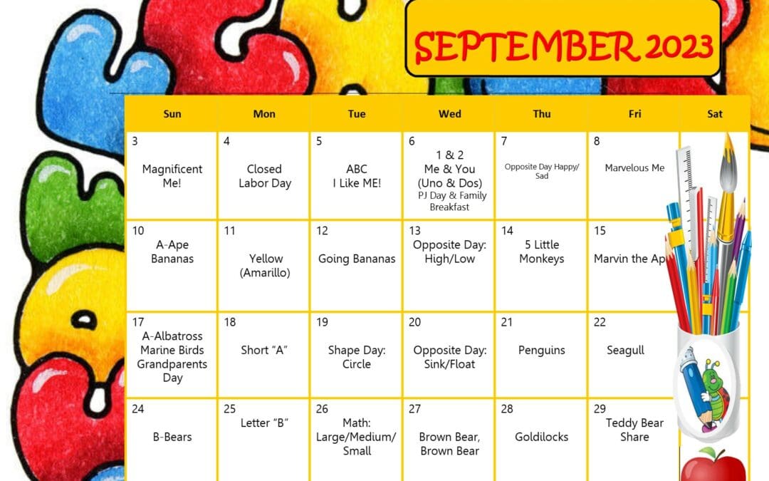 September Preschool Newsletter